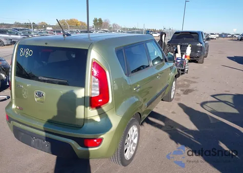2012 Kia Soul + from USA, damaged, VIN KNDJT2A60C7385520